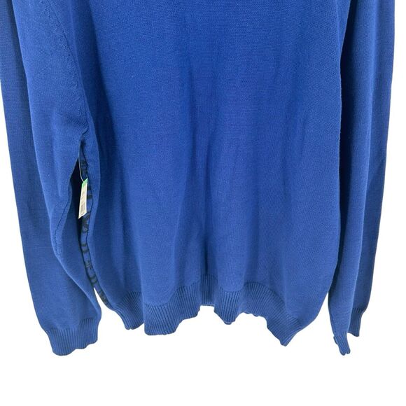 Roebuck Co Sweater Mens 2XL Blue Hanukkah We Last Eight Days Ugly Holiday NEW - Picture 10 of 13